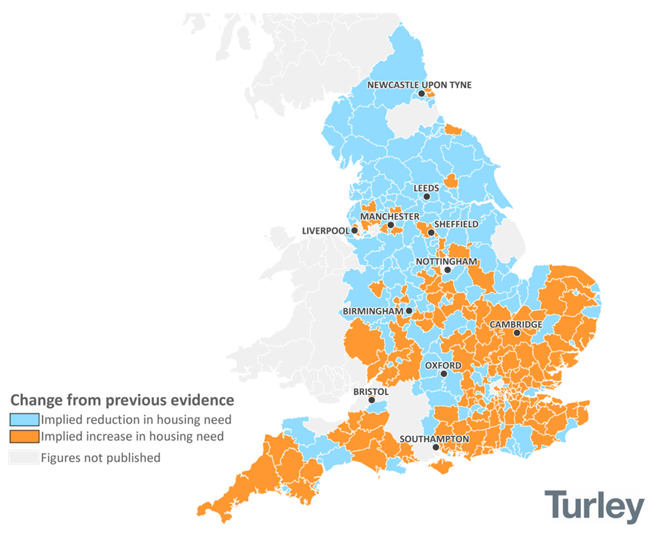 Change in housing need 2